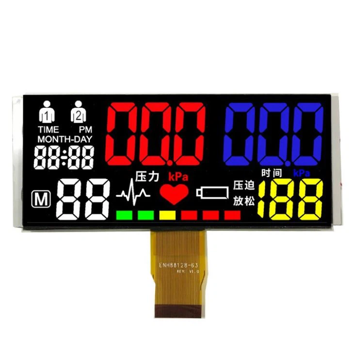 Custom BTN Segment LCD Print Color