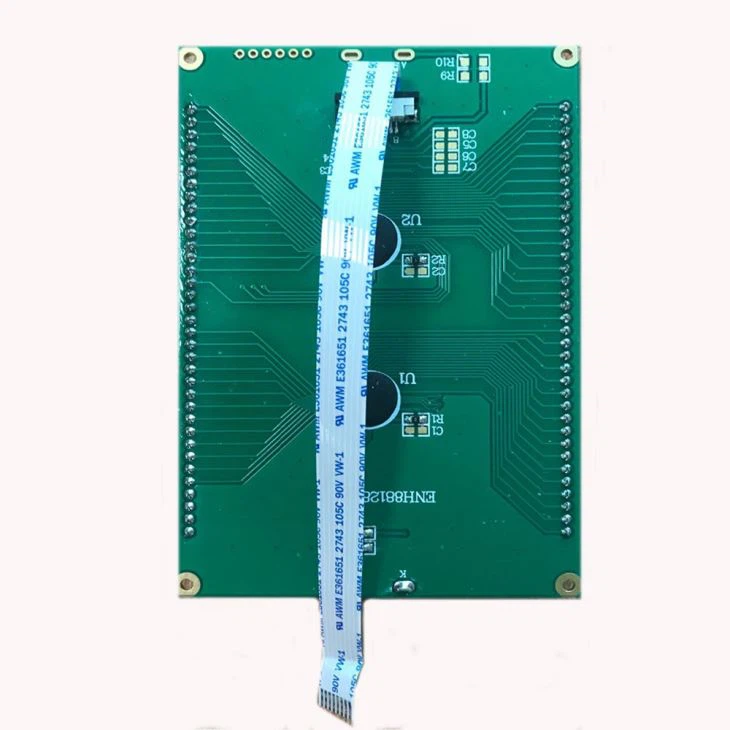 Custom VA Monochrome Negative Segment LCD Display