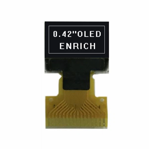 0.42 nti OLED Zaub I2C Kev Sib Tw